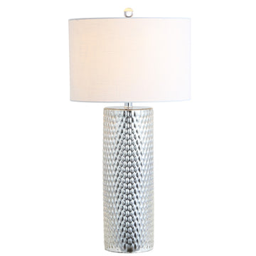 Isabella 30" Glass LED Table Lamp - JONATHAN Y